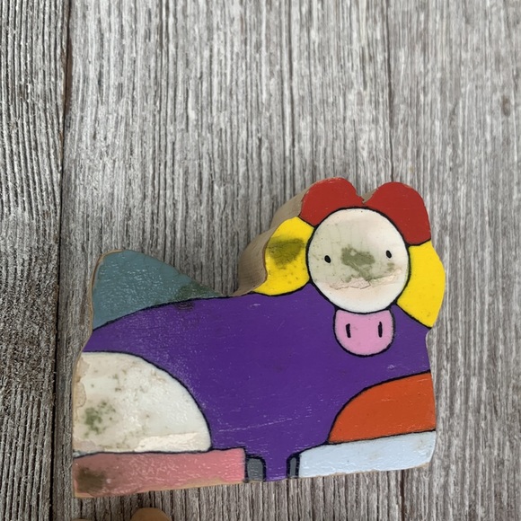 Wood nativity scene 8 piece - Picture 15 of 16